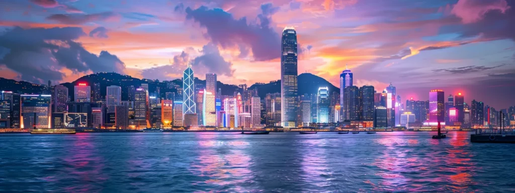a futuristic cityscape illuminated by vibrant digital billboards displays dynamic, personalized advertisements tailored to each passerby under a twilight sky.
